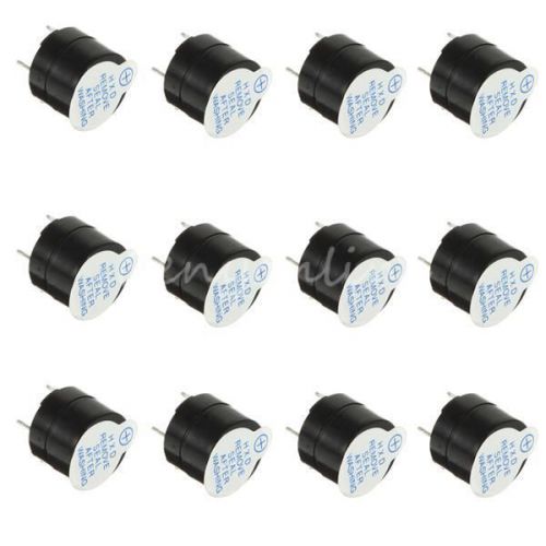 10PC Magnetic Separate Tone Alarm Ringer Active Buzzer 3V 85DB Continuous Beep