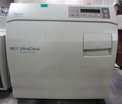 Midmark Ritter M11 Sterilizer Autoclave, Trays, New Style, 113 Cycles - AMAZING