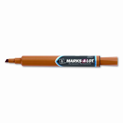 Avery Consumer Products Marks-A-Lot Permanent Marker, Large Chisel Tip, 12/Pack