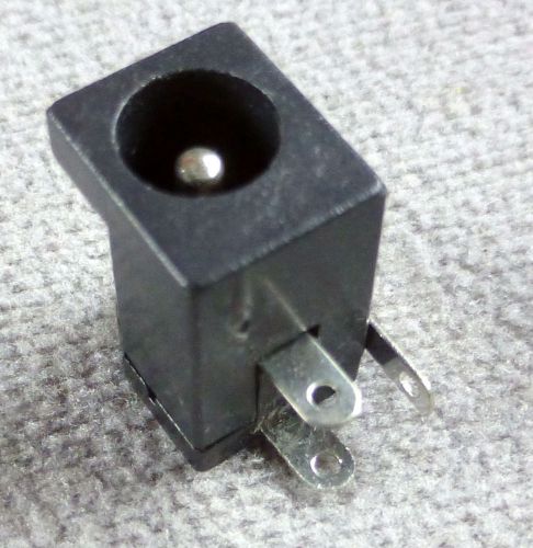 New 300 pcs dc power jack socket dc-005 2.1 x 5.5 mm black diy bullet barrel for sale