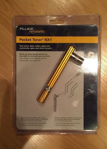 Fluke networks ptnx1 pocket toner nx1 coax cable tester for sale