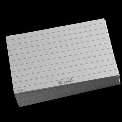 Rite in the Rain Index Cards Gray #791