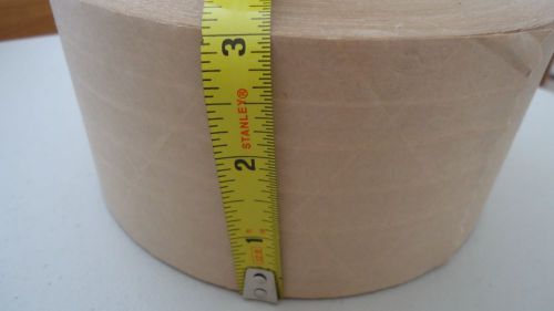 LARGE Roll  Reinforced BROWN  PAPER TAPE  3&#034; WIDE UNUSED