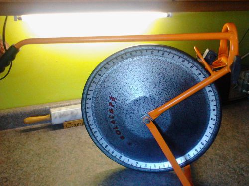 Rolatape distance measuring cyclometer wheel orange for sale