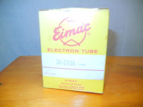 Vintage NOS  Must see. Eimac Electron Tube Socket SK-610A
