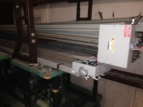 Ge  flex-a-power  280 feet  four pole  feedrail  industrial sewing machine for sale