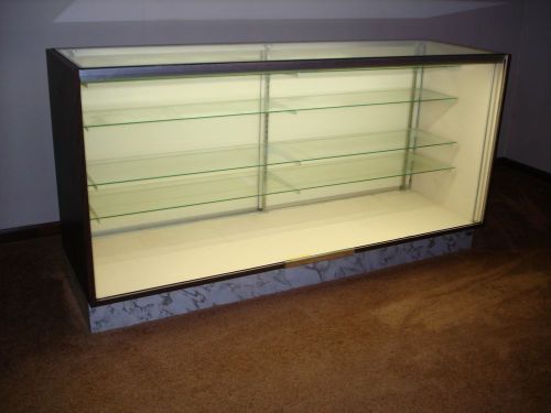 Lighted Display Showcase - Cabinet - Counter - Case  Extra Vision 6 Ft.