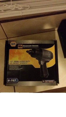Napa 6-767 magnesium housing 1/2&#034; super duty air impact wrench new for sale