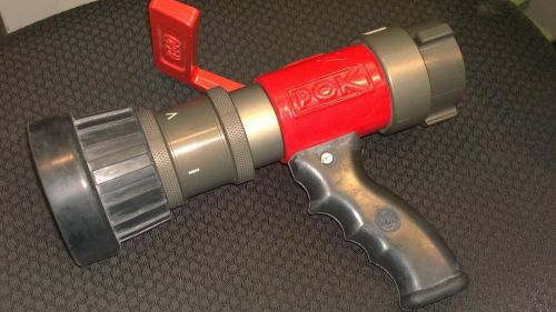 POK Turbolite 1.5&#034; Inlet Pistol Grip Fire Nozzle