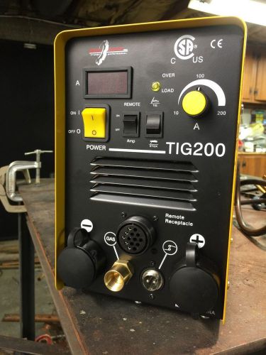 Real gear inverter tig 200 for sale