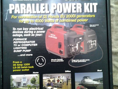 New Honda EU2000i Generator Parallel Power Kit 2000 to 4000 Watts