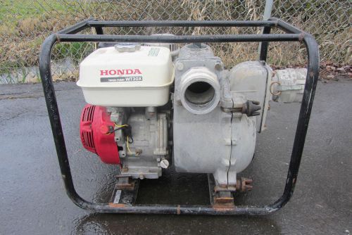 Honda WT30X Water Trash Pump w/ Honda GX240 8 HP Engine