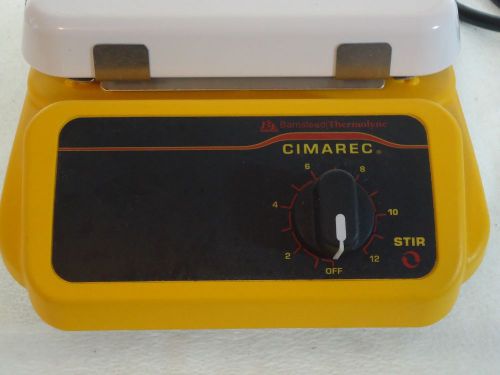 Barnstead Thermolyne CIMAREC Model S131125 Magnetic Stirrer 7&#034;