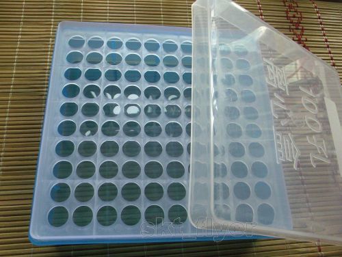 1.5ml centrifuge tube box frozen pipe box cryotubes vials tubes freezer 100well for sale