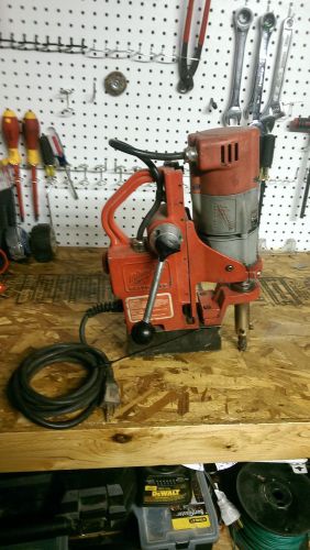 MILWAUKEE 4270-1 Magnetic Drill Press, 350RPM, 3/4 In Steel