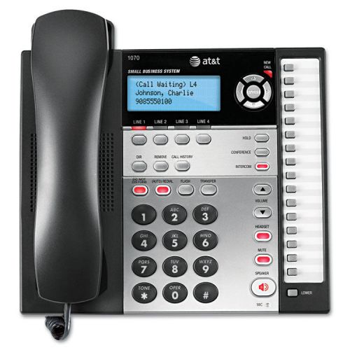 1070 corded four-line expandable telephone, caller id for sale