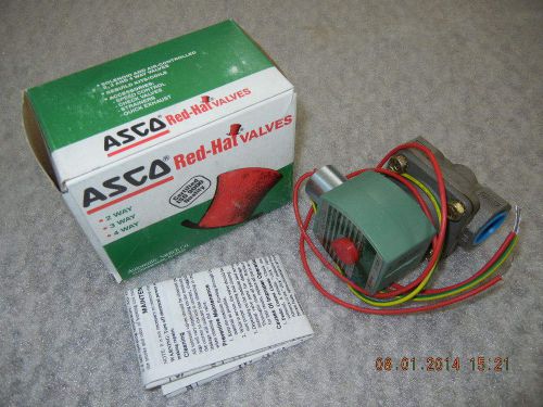Asco redhat solenoid valve, red-hat solenoid valve, two way, 8262g230, new! for sale
