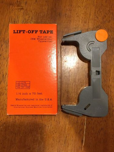 Lift-Off Tape ~ IBM Wheelwriter
