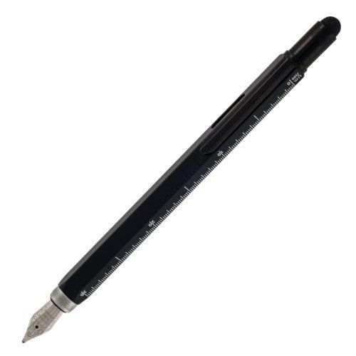 Monteverde One Touch Tool Stylus, Fountain Pen, Black