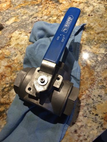 2&#034; marwin 316 stainless ball valve 800wog tee pn50 for sale