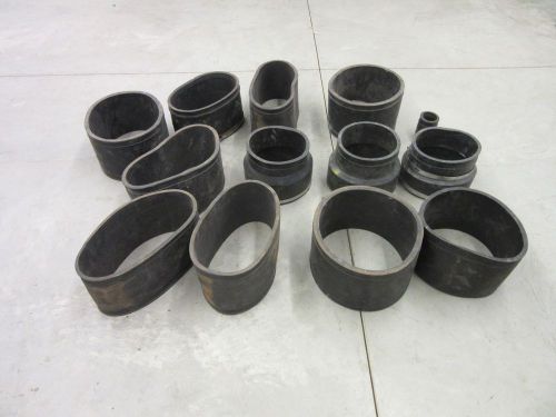13 FERNCO PIPECONX UNISEAL PIPE RUBBER COUPLING REPAIR FLEXIBLE 8&#034; 6&#034; NOS