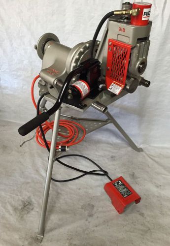 *ridgid* 918 roll groover with 300, roll set, foot pedal, rigid,nice machine!! for sale