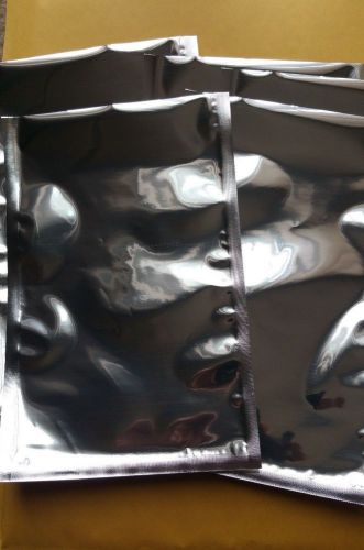 6 x 10&#034; Open End Heat Seal Foil Food Bags  &gt;&gt;&gt; 20 Bags
