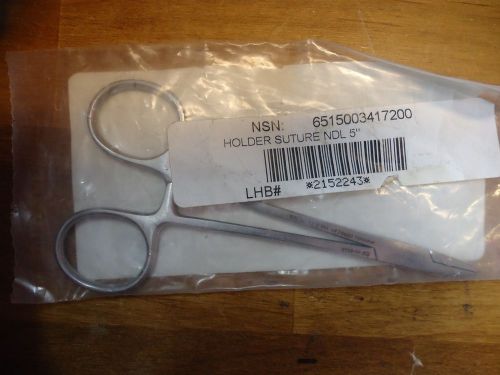Suture Needle Holder / Driver (5&#034; Stainless Steel) NEW!!!