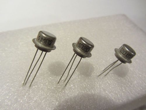MP20  Qty20 Vintage Russian Germanium PNP Transistors 50V (HFE=50..150) military