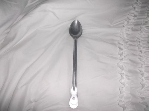 COMMERCIAL SPOON LADEL STAINLESS USA 15&#034; EUC