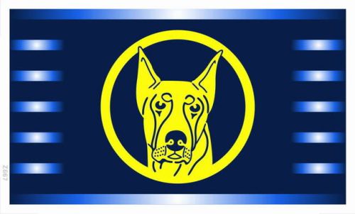 Z667 doberman pinscher dog banner shop sign for sale