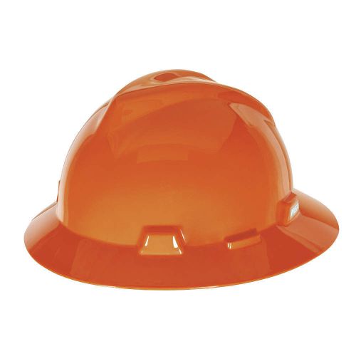 Hard hat, full brim, orange 496075 for sale