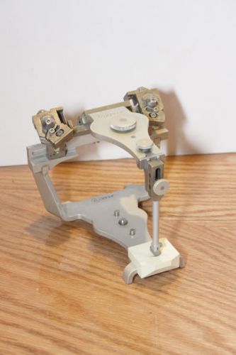 DENAR D5A FULLY ADJUSTABLE DENTAL ARTICULATOR PERFECT CONDITION PROS ORTHO