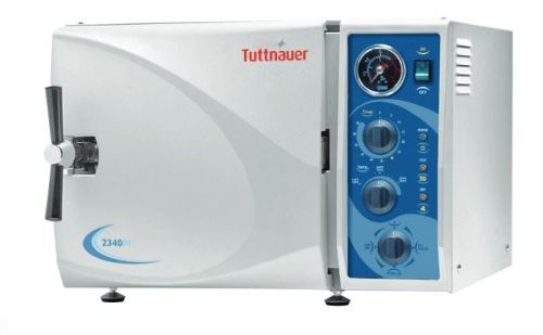 NEW tuttnauer 2340M manual sterilizer FDA autoclave for dental medical office