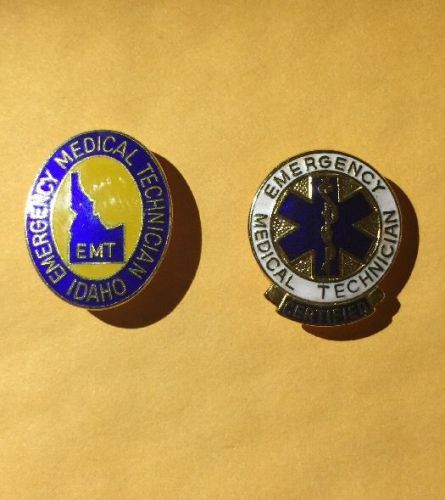 Fire dept and ems service pins (13 pins) for sale