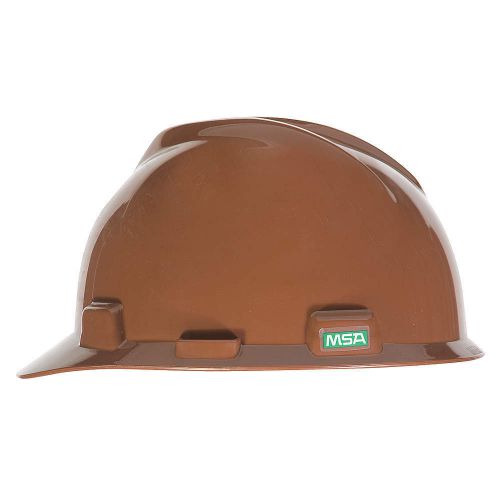 Hard hat, front brim, brown 495854 for sale