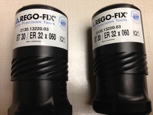 Rego-fix bt30 er32 balanced collet holder new no reserve (2 for 1) 2130.13220.03 for sale