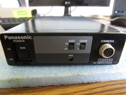 Matsushita / Panasonic Model: GP-MS112V  Camera Control Unit.  12V. Power Chkd &lt;