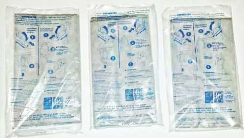 Lot of 3 - ORECK Type CC Odor Fighting Hypo-Allergenic Vacuum Bags