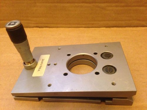 MICRO-CONTROLE SPECTRA-PHYSICS NEWPORT PRECISION OPTICAL ANGLE FIXTURE STAGE