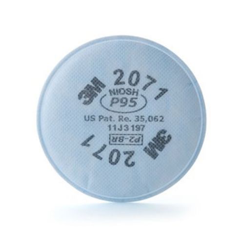 3M 2071 Particulate Filters P95 for 5000 6000 7000 Series Facepieces (10 Pairs)