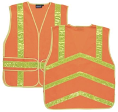 ERB Chevron Orange Safety Vest S104 CHEVRON CLASS 2 ORG OSFA