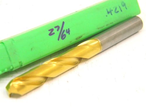 New surplus sumitomo usa 27/64&#034; solid carbide twist drill mds4219mp .4219&#034; for sale
