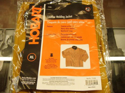 Hobart 770486 Leather Welding Jacket - XL , New