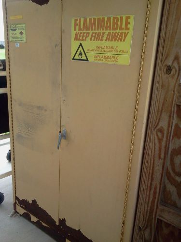 Used eagle flammable liquid / chemical safety cabinet for sale