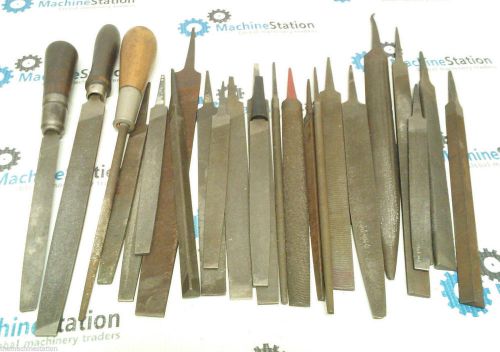 Assorted nicholson &amp; other mfg machinist files 6&#034;-10&#034; for sale