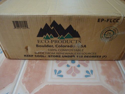 Eco Products Compostable Lids, 550+ lids (ECP EP-FLCC)