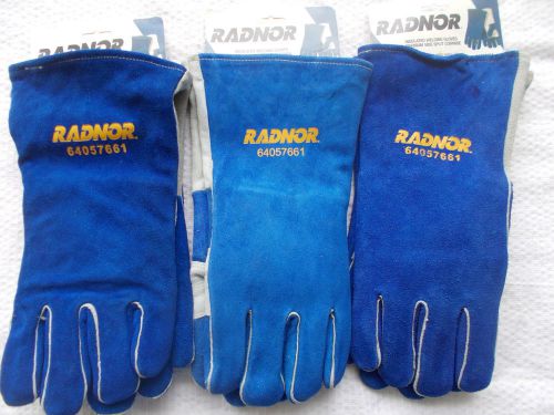 Radnor welding gloves (3 pair) for sale