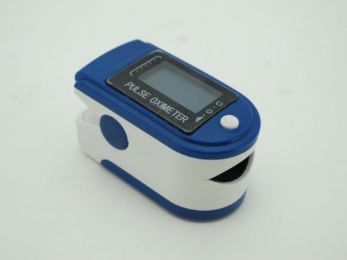 USA!!! Fast delivery CE FDA Fingertip Pulse Oximeter, Blood Oxygen, CMS50D Blue