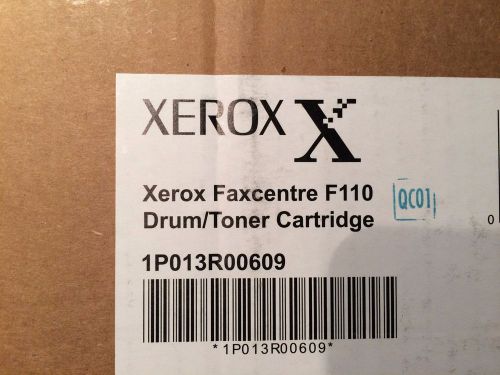 Genuine Xerox F110 Faxcentre Drum/Toner Cartridge TWIN PACK..Free Shipping!